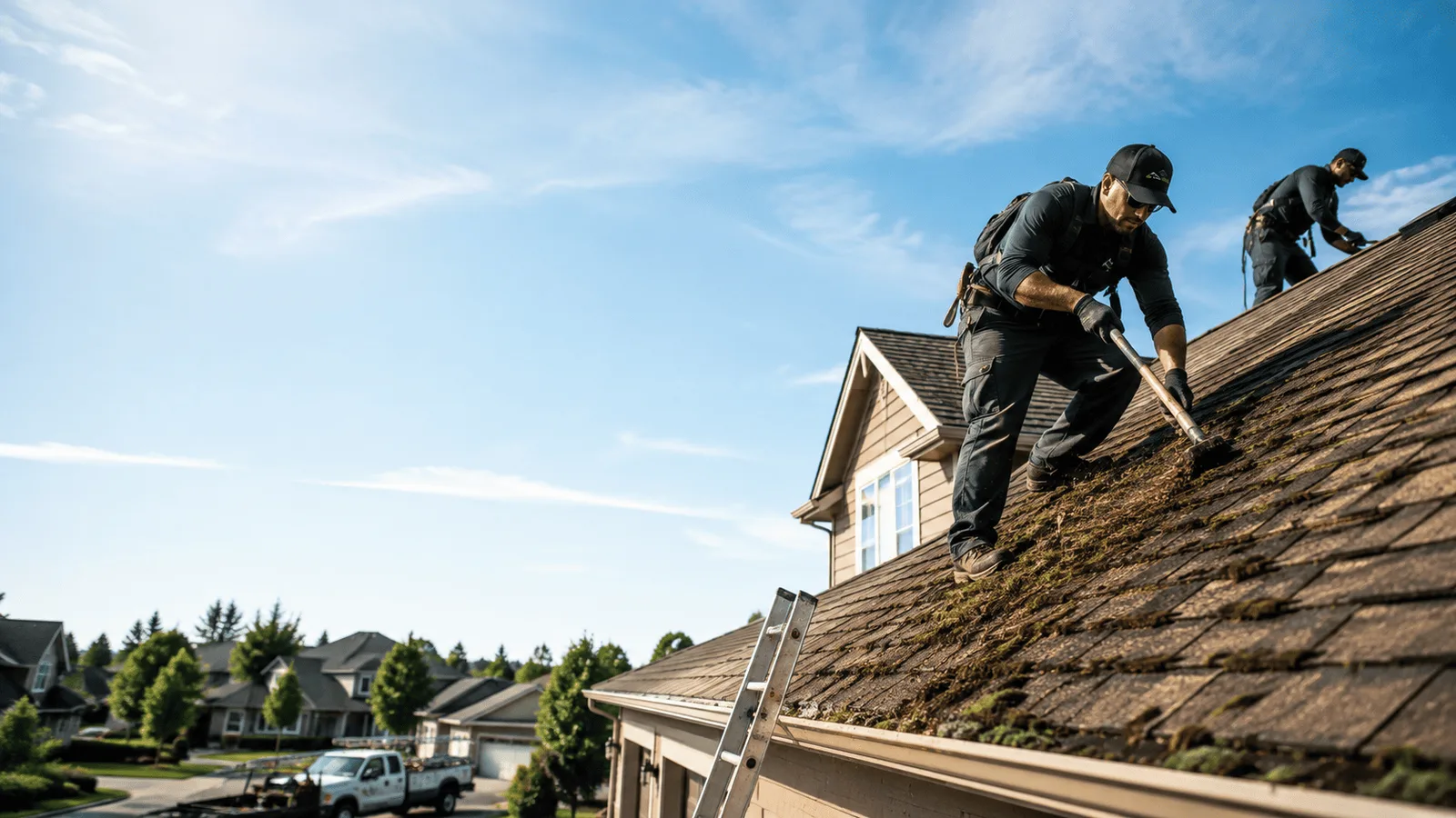 Roof Moss Removal in D Hanis, TX near me